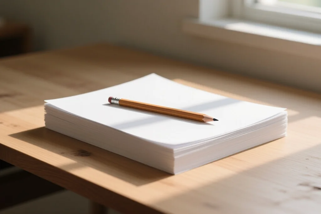 Dibujo para colorear recién impreso con línea nítida