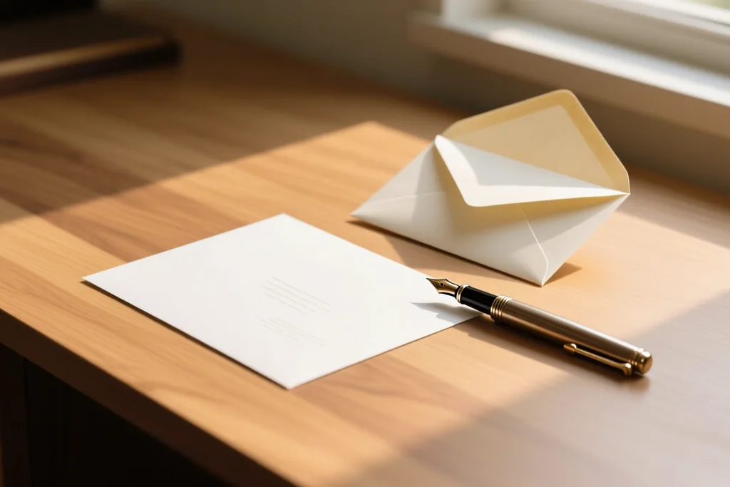 Cartas a mano: estructura sencilla para decir lo importante