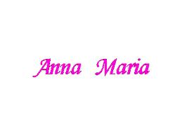Tarjetas originales con el nombre Ana María