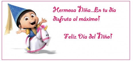 postal-dia-del-niño-para-niña