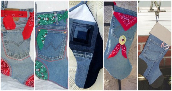 Calcetines-navideños-con-jeans-reciclados-1