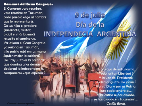 45 Ideas para el 9 de julio: Invitaciones y tarjetas de la Independencia