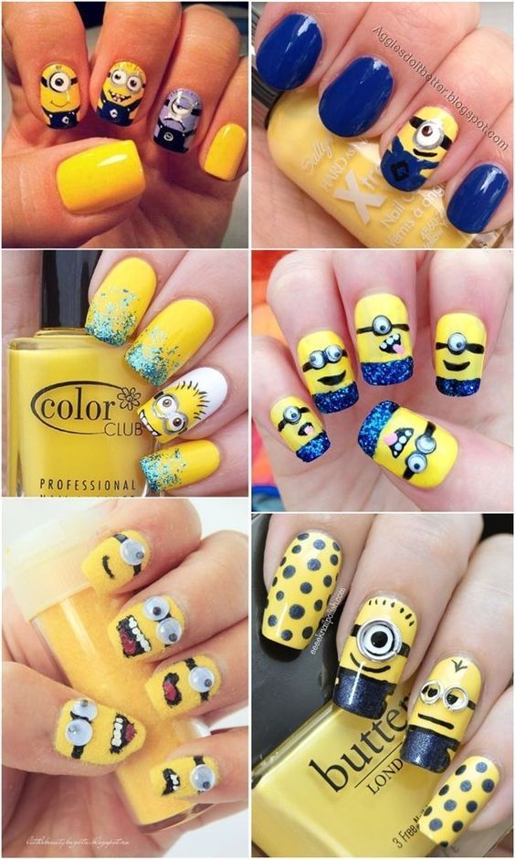 Ideas de uñas decoradas para niñas