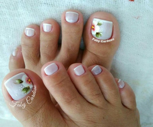 8 diseños de uñas de pies fáciles - Decoradas bonitas y sencillas, ¡lucirás  espectacular seguro!