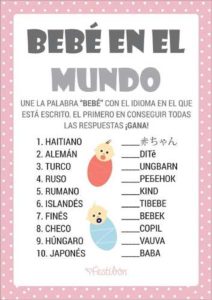 40 Ideas de juegos para un Baby Shower divertido