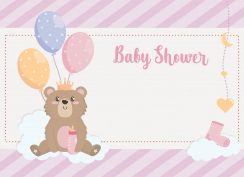 capitalismo Presidente vitamina Invitaciones de Baby Shower Gratis 【Para imprimir y personalizar】